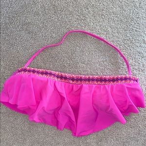 Neon pink Arizona swim suit top